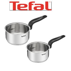 Tefal SET 2 CASSEROLES INOX 14 & 18cm PRIMARY