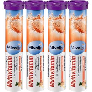 Dm Multivitamines  Dm Pack de 4 tubes, 20 comprimés