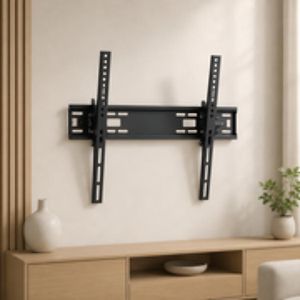 AZATECH Support TV Mural Inclinable 32" à 55" – Réglable & Ultra Résistant 45 kg