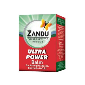 ZANDU  Baume ayurvédique antidouleur pour maux de tête, rhumes et maux de dos 8ml