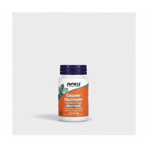 Now Complément Alimentaire Cuivre Glycinate 3mg - 120 Comprimés Végétariens - Soutien Immunitaire, Tissus Conjonctifs & Énergie