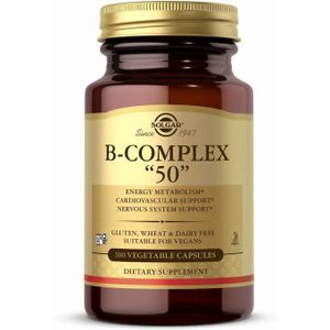 Solgar B-Complex 50, 100 capsules végétales