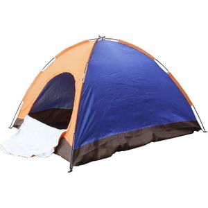 Tentes de Camping 4 PERSONNES Multicouleurs 208x208x145 cm