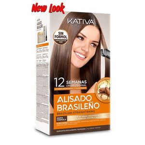 Kativa Professional Pack Alisado de Lissage Brésilien à la Kératine