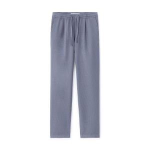 Celio Pantalon straight texturé canvas 100% coton