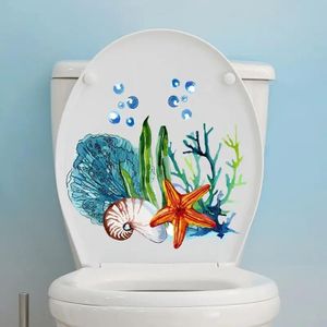 Sticker Autocollant imperméable pour Toilette WC et salle de bain 