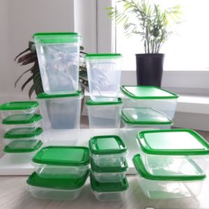 6 Pcs Boîte de Conservation Alimentaire Boîtes de Rangement Pour