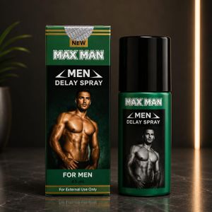 Max Man max men GREEN POWER  delay Spray Intime Homme – Usage Externe – 45 ml