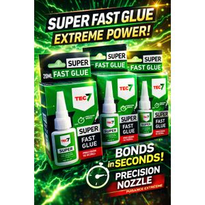 Tec7 Super Fast Glue – La Puissance Extrême en Quelques Secondes