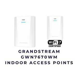Grandstream Point d'accès Mural Wi-Fi 7  