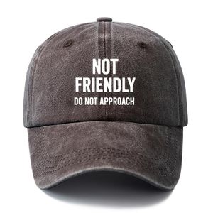 Casquette de baseball unisexe tendance et polyvalente, imprimée, pas de contact, casquette de camionneur classique rétro délavée, légère, à bord incurvé, idéale pour les vacances en plein air, les voyages, le camping et autres occasions décontractées
