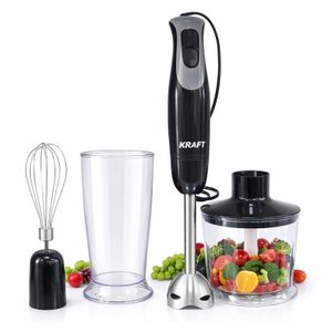 Kraft line Mixeur plongeant 4 en 1 - (Hand Blender) 500W