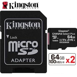 KINGSTON Carte micro SD avec adaptateur - 256 Go