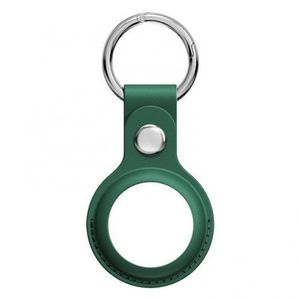 Airtag en cuir porte-clés G-P-S de protectionde localisation de traqueur Airtag  (couleur aléatoire)