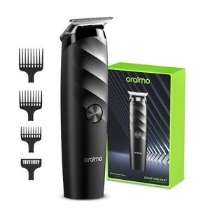 Oraimo Tondeuse Électrique Professionnelle SmartTrimmer Home OTR-210 – Rasoir Rechargeable Sans Fil, Coupe Précise, Lames en Acier Inoxydable, Batterie Longue Durée, Idéale Barbe & Cheveux Homme