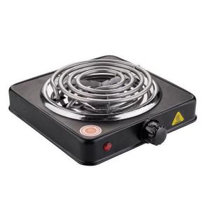 Cuisinière électrique 1000W, plaque de cuisson chauffante, cuiseur Portable, réglable et rapide