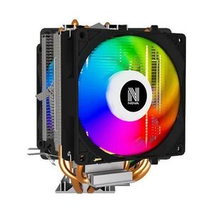 Nova Ventilateur Processeur CPU Low Profile 90mm PWM Noir Intel AMD