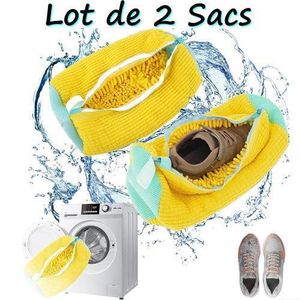 Sac de lavage pour chaussures Protection et nettoyage efficace +Sticker Choose Offert