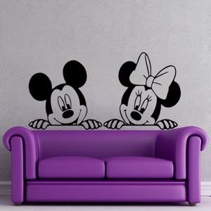 Generic Sticker Mickey, Minnie Mouse 30x60 cm à prix pas cher