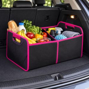 Organisateur de Coffre Pliable 2-en-1 –Capacité 15 kg – Grand Format 50 × 33 × 29 cm - Couleur aleatoire