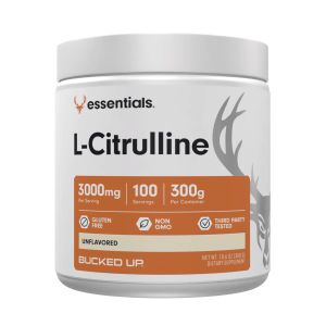 Essentials L-Citrulline en poudre 3000 mg sans saveur – 300 g