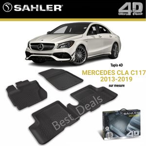 Tapis de sol de voiture en cuir personnalisé 5 places pour Mercedes Benz  W203 W210 W211 Amg W204 A B C E S Classe Cls Clk Cla Slk Gla Glc Gls A20