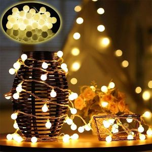 Generic Guirlande lumineuse, 20 Ampoules, LED, décoration, lumières, fête,  voyage, décoration de nuit, en forme d'ampoule à prix pas cher