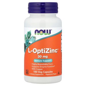 Now L-OptiZinc، 100 كبسولة نباتية