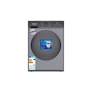 Nexon Machine à Laver Frontale 8 Kg - 1200 Tr/min - Dark Silver