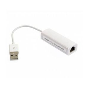 Adaptateur USB TO RESEAU RJ45 10/100MBPS USB VERT RJ45