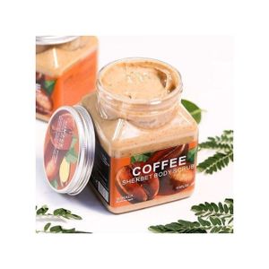Wokali WokaliE Gommage exfoliant Corps & visage Sherbet au café coffee scrub face & body deep cleaning nettoyant au profondeur cellules mortes, saleté, contre points noirs hammam/ghassoul/spa 500 ml