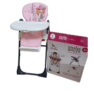 Mon Bebe Chaise haute bébé multifonctionnelle pliage inclinable 0-4 ans 