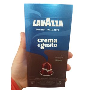 Lavazza CAFE ESPRESSO CREMA E GUSTO CLASSICO INTENSITE 12 BOITE 10 CAPSULES 