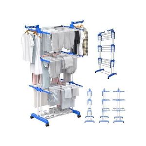 مجفف ملابس، رفوف تجفيف للملابس، 40 كجم