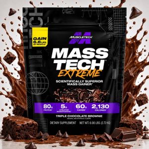 Muscle Tech كريتيكال ماس لين ماس جاينز 6 كجم بنكهة الموز - زيادة في الكتلة النقية والمتحكم بها