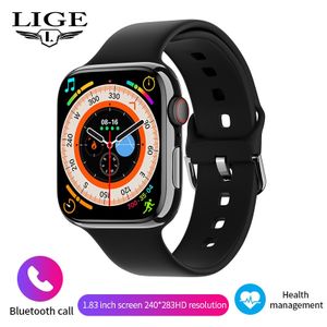 LIGE montre intelligente femmes smartwatch femme étanche Sport