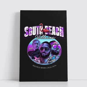 Asian Planet Tableau NBA sur Toile – Affiche Murale 25x40 cm avec Equipes et Joueurs Legendaires du Basket 133