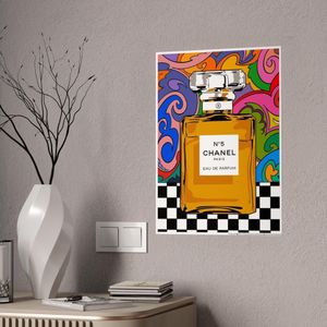  Poster N°5 Psychedelic: Premium Autocollant A4 MULTICOLORS Vinyle Haute Définition Déco Sans Limite (Toutes Surfaces)
