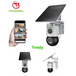 Tiandy كاميرا واي فاي شمسية خارجية 3MP 360° مع لوحة شمسية (KIT/IPC-K9EP-3T0TE-EU/FSP12/TYPEC)