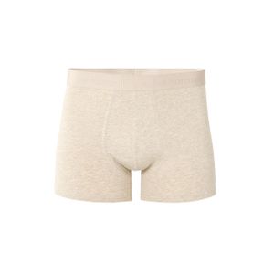 Celio Boxer en coton stretch uni - BEIGE MEL -