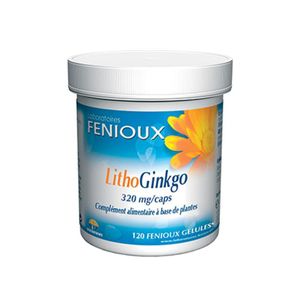 TOTAL Lithoginkgo - Complement alimentaire 200 Gelules