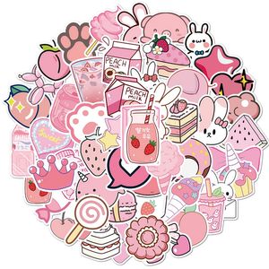 25 c01 cute cartoon pink girl personality decoration