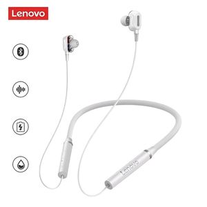 Lenovo HE05 Pro Écouteurs Bluetooth avec tour de cou, étanche IPX5, réduction de bruit