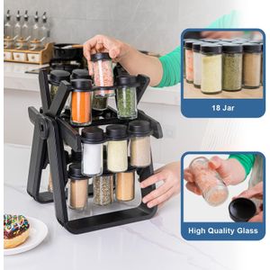 Étagère De Cuisine, Lot De 4, Organisateur, Porte-Épices