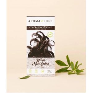aromazone AROMA ZONE Henné Noir ébène BIO - coloration végétale - 200g -