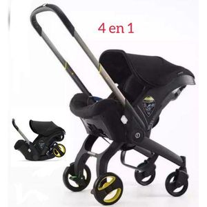 Poussette 4en1 avec siège de poussette réversible – Compatible avec les systèmes de voyage
