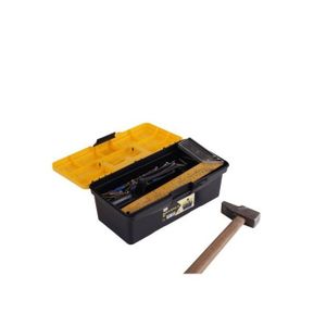 BOITE A OUTILS VIDE EN PVC PROFES AVEC ROUES 595X420X380MM MANO REF.TK-28