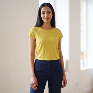Marwa T-Shirt Basique - Yellow