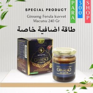 SPECIAL MERKEZEFENDI EPIMEDIUM PÂTE GINGSENG Pâte naturelle aux herbes au miel pour augmenter le desir, Très efficace pour ameliorer la Max 240g