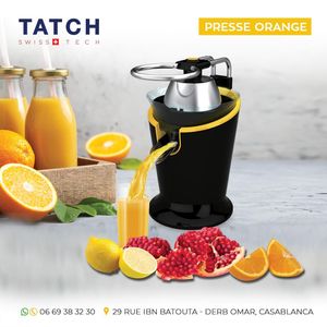 TATCH  Presse Orange Electrique